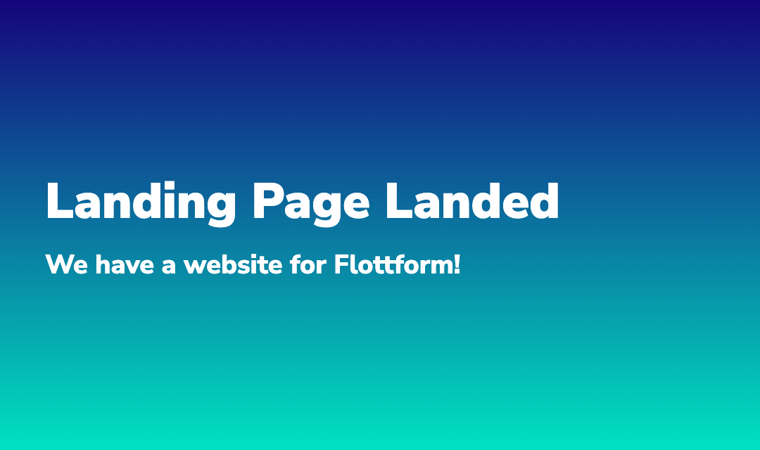 Blog post about Landing Page Landed